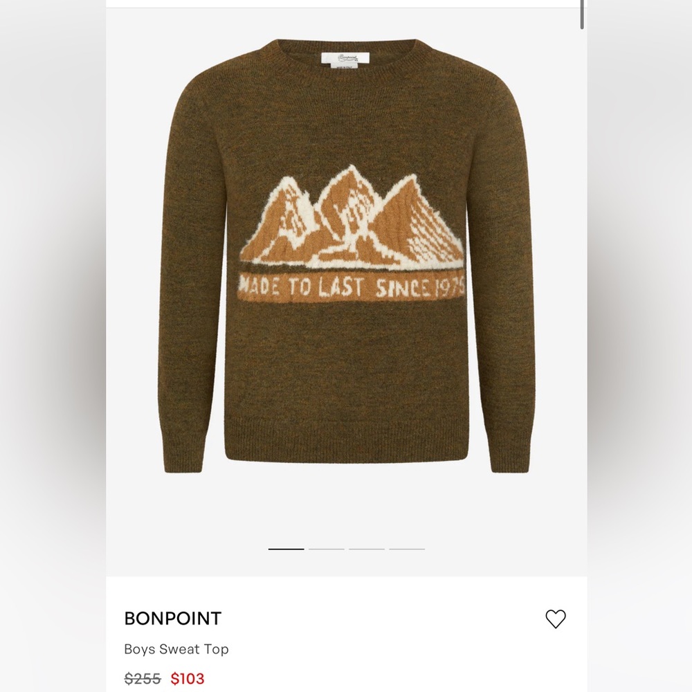Bonpoint size 4T BNWT